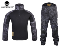Gen2 тактическая БДУ Боевая униформа, тактические брюки-рубашки с налокотниками и наколенниками для страйкбола, костюм для охоты на открытом воздухе, модель EM6927 для охоты 2024 - купить недорого