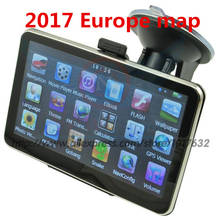 Xster free shipping 5 inch Car GPS Navigation  ddr 128M  8GB navitel Russian GPS Europe map FM mp3/mp4 truck gps navigator 2024 - buy cheap