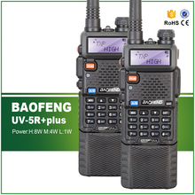 2PCS Baofeng UV-5R 8W Max New Version Baofeng UV-5R Plus Walkie-Talkie Dual Band VHF&UHF Two Way Radio Portable Ham Transceiver 2024 - buy cheap