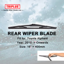 Rear Wiper Blade for Toyota Alphard (2010-Onwards) 1pc 16" 400mm,Car Rear Windscreen Wipers,for Back Window Windshield Blades 2024 - buy cheap