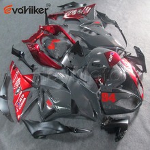 ABS Plastic fairing for ZX6R 2009 2010 2011 2012 red black ZX 6R 09 10 11 12 Injection mold H2 2024 - buy cheap