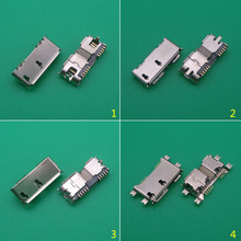 8pcs/lot 4model Micro usb 3.0 connector charging port type B connector for repair mobile / Tablet PC / MP3 / MP4 / MP5 2024 - buy cheap