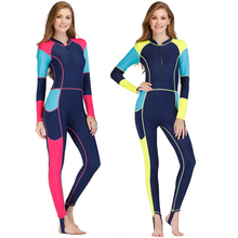 SBART Women Wetsuits Women One Piece Swimsuit Long Sleeve Female Swimwear Surfing Windsurf Sailing Full Bathing Suit Wetsuits 2024 - buy cheap