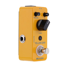 Mooer Yellow Comp Micro Mini Optical Compressor Effect Pedal for Electric Guitar True Bypass 2024 - buy cheap