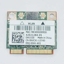 DW1520 двухдиапазонный BCM943224HMS 300 Мбит/с беспроводной-N Wi-Fi 802.11n половинная мини-PCI-E карта для Dell WLAN сети 11z 1320 1370 1450 1569 2024 - купить недорого