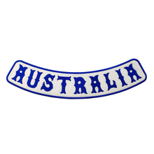 Parche bordado personalizado para el país, parches de hierro para el Rocker de Australia para la ropa, etiquetas adhesivas con texto, parches de hierro para la ropa 2024 - compra barato