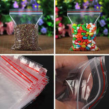 100 Pieces Home Shop Accessories Resealable Thick Seal Reclosable Ziplock Bag 2024 - buy cheap