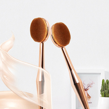 Cosmetic Make Up Brush Makeup Brushes Golden Foundation Brush Cream Powder Blush Make Up Toothbrush Oval Shape Concealer 2024 - buy cheap