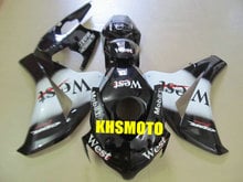 Kit de carenagem com molde de injeção para cbr1000rr, 08, 09, 10, 11, cbr, 1000rr, 2008, 2009, 2011, abs, branco, preto, conjunto + presentes, hh 01 2024 - compre barato