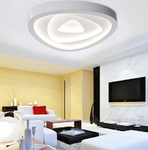 Luminária de teto em acrílico com luzes led, iluminação para o teto de sala de estar, quarto, estudo, restaurante, escritório, negócios 2024 - compre barato