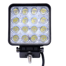 OKEEN Work Light 4.2 Inch 48W 12V-24V Spot/Flood LED for Offroad fog lamp tractor truck working light Off road ATV Motorcycle 2024 - buy cheap