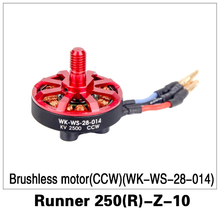 Original Walkera Runner 250 Advance Propellers Spare Parts Brushless motor(CCW )(WK-WS-28-014) Runner 250(R)-Z-10 2024 - buy cheap