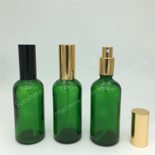 Hot sale 10pcs/lot 100ml Green glass spray bottle, glass bottle, mist sprayer bottle, perfume spray Green glass bottle 2024 - buy cheap