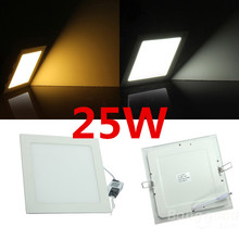 Lustre quadrado led de teto branco quente e frio, 3w 4w 6w 9w 12w 15w 25w, farol de painel smd3528 alta qualidade