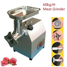 Uso doméstico de aço inoxidável moedor carne elétrica comercial salsicha stuffer fabricante alimentos picador slicer mills mixer 2024 - compre barato