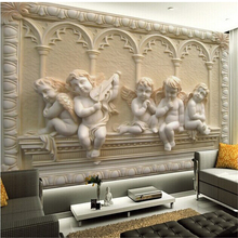 Beibehang-mural 3d personalizado, papel tapiz de estilo europeo estereoscópico, jade, sala de estar, TV, Fondo para dormitorio, papel pintado con foto 3d 2024 - compra barato
