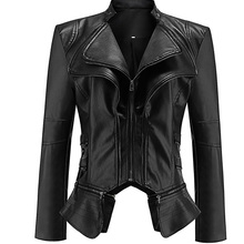 Faux leather coat women female 2018 fashion PU faux leather jackets women trending styles jackets women winter 2018 FF1452 X 2024 - buy cheap