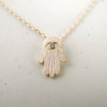 Colgante de Hamsa para mujer, Collar chapado en oro/plata, collar que Dios bless, bonito, regalo de moda, joyería 2024 - compra barato