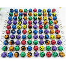 10pcs Colored Bouncing Ball Rubber Outdoor Toys Kids Sport Games Elastic ladybug Juggling Jumping Balls Children Toy Ball 2024 - buy cheap
