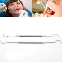 Stainless Steel Dental Tool Dentist Teeth Clean Hygiene Explorer Probe Materials Pick Hook Teeth Care Tooth Whitening 2024 - buy cheap