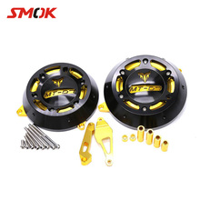 SMOK Motorcycle CNC Aluminum Alloy Engine Stator Case Guard Cover Protector For YAMAHA MT-07 MT07 MT 07 FZ-07 FZ 07 2014-2016 2024 - buy cheap