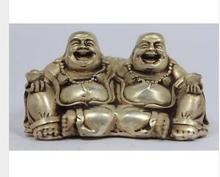 Chinese Old White Copper Handwork Buddha Statue Tibetan Silver decoration bronze outlets 2024 - buy cheap