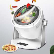 Máquina de cocina inteligente automática, Robot de cocina de Gas comercial, arroz frito, tambor electromagnético, olla de cocina, SMK-TSGT 2024 - compra barato