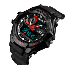 SKMEI-reloj deportivo de lujo para hombre, pulsera Digital con pantalla Dual, estilo militar 2024 - compra barato