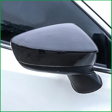 Cubierta de espejo retrovisor para coche Mazda 6 M6 Atenza 2014-2016 ABS, acabado de fibra de carbono, puerta lateral trasera, cubierta para espejo retrovisor, estilismo 2024 - compra barato