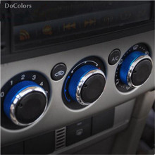 Docolor 3 peças-interruptor de ar condicionado, controle de calor, capa com botão ac, estilo de carro ford focus 2 mk2 focus 3 mk3 focus 4 s-max 2024 - compre barato
