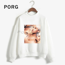 Ariana Grande Sweatshirt Women Round Neck Gothic Streetwear Harajuku Sudadera Mujer 2019 New Women Clothes Print Hoodies Full 2024 - buy cheap