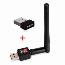 New 1Set Mini 150Mbps USB Wi-Fi Wireless LAN 802.11 n / g / b Wifi Adapter Lan Network Card 2024 - buy cheap
