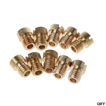 10pcs/set Main Jet For PWK Keihin OKO CVK Mikuni KOSO Motorcycle Carburetor Vice Injectors Nozzle Size 100-140 May06 2024 - buy cheap