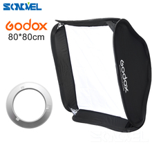 Godox-difusor de Soft Box para Flash plegable, montaje Bowens para Godox AD600BM 80x80cm, 31,5 "x 31,5" 2024 - compra barato