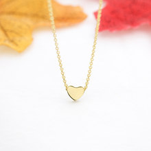 Женское ювелирное изделие Золотое сердце массивное ожерелье для женщин ювелирные изделия Золотая цепочка-чокер подарок на день Святого Валентина 2024 - купить недорого