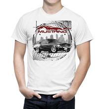 American Muscle Car Mustang 1969 " Drive To Live , Live To Drive " Men T-Shirt Hot 2019 Fashion Cotton T-Shirt Custom Tee Shirts 2024 - buy cheap