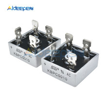 5PCS KBPC5010 5010 50A 1000V Phases Diode Bridge Rectifier New Rectifier Diode KBPC 5010 Power Electronica Componentes 2024 - buy cheap