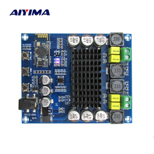 Aiyima 120 Вт * 2 TPA3116D2 Bluetooth цифровой аудио усилитель плата 4,0 Bluetooth стерео двухканальный усилитель мощности DIY 2024 - купить недорого
