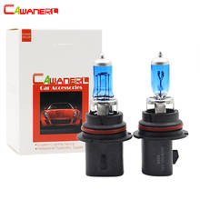 Cawanerl 2 X 100W / 80W 9007 HB5 Halogen Bulb Lamp 4300K Warm White 12V Car Light Source Headlight Head Light 2024 - buy cheap