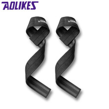 AOLIKES 1 Pair Weight Lifting Hand Wrist Bar Support Strap Brace Support Gym Strap Weight Lifting wrap Body Building Grip Glove 2024 - buy cheap