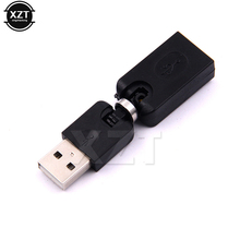 USB Male to Female Adapter Rotation Usb Male Extension cable 360 degree usb 2.0 For Computer extendsion 2 pcs 2024 - buy cheap