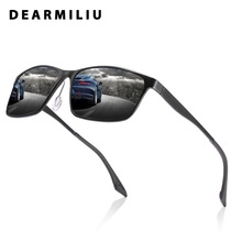 DEARMILIU Aluminum-Magnesium Men's Polarized Square Sunglasses Men/Women Brand Designer luxury Fishing Sun Glasses Retro Outdoor 2024 - buy cheap