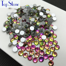 Topstone AAAAA Luxury Non Hot Fix Rhinestone Rainbow Flatback Crystals 3D Nail Art Jewelry Decorations DIY Clothing Garment 2024 - купить недорого