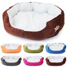 Warm Dog House Winter Puppy Cat Bed Sofa Mat Puppy Pet Kennel Cushion Soft Sleeping Bag Mats Pad for Small Dogs Cats 2024 - buy cheap
