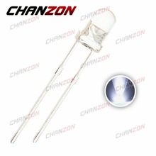 CHANZON 100pcs LED 3mm White Clear Lens Round Top 3 mm Transparent Ultra Bright LED Light Emitting Diode Lamp 3V PCB Components 2024 - buy cheap