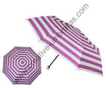 3pcs/lot,3lots 1 lot free three fold zebra stripe pongee silver coating UV protecting all black frame anti rust summer parasol 2024 - buy cheap