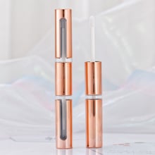 30pcs/lot 10ml Rose Gold Cosmetic Lipgloss Tube Empty Plastic Double-edge Liquid Lipstick Refillable Container Lip Beauty Tool 2024 - buy cheap