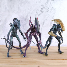 Neca alienígena vs predator, brinquedo de modelo colecionável para ação em escala de 7 polegadas, collants mortalhas, cachorros e alienígena 2024 - compre barato