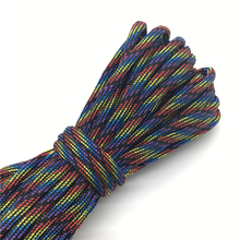 10yds Paracord 550 Parachute Cord Lanyard Rope Mil Spec Type III 7 Strand Climbing Camping Survival Equipment #Multicolor SZ160 2024 - compre barato
