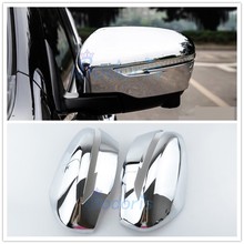 For Nissan X-trail Xtrail Side Wing Mirror Cover Rear View Overlay 2014 2015 2016 2017 2018 Chrome Car Styling Accessories 2024 - buy cheap